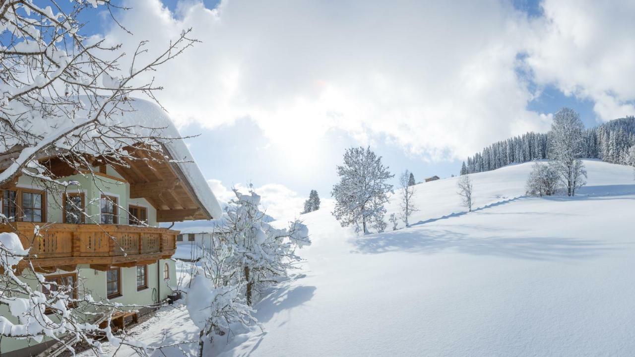 Апартаменты Oberschartlhof Флахау Экстерьер фото